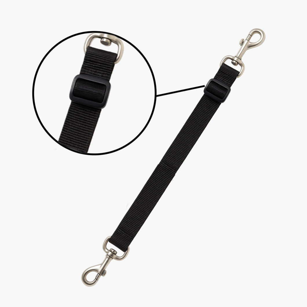 Trailla regulable doble mosquetón