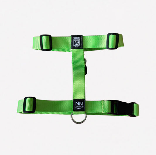 Arnés H A/N Verde Clásico NYLON (Producto Oficial)