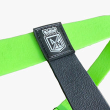 Cargar imagen en el visor de la galería, Arnés H A/N Verde Neon - Verde Antioquia SILICONE (Producto Oficial)
