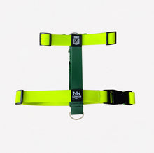 Cargar imagen en el visor de la galería, Arnés H A/N Verde Neon - Verde Antioquia SILICONE (Producto Oficial)
